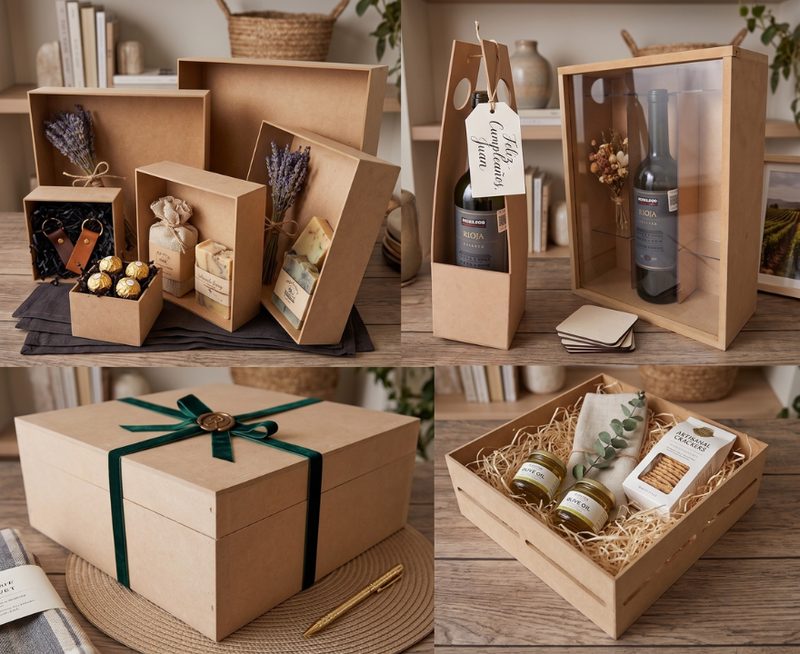 Cajas de Regalo y Cajas de Vino